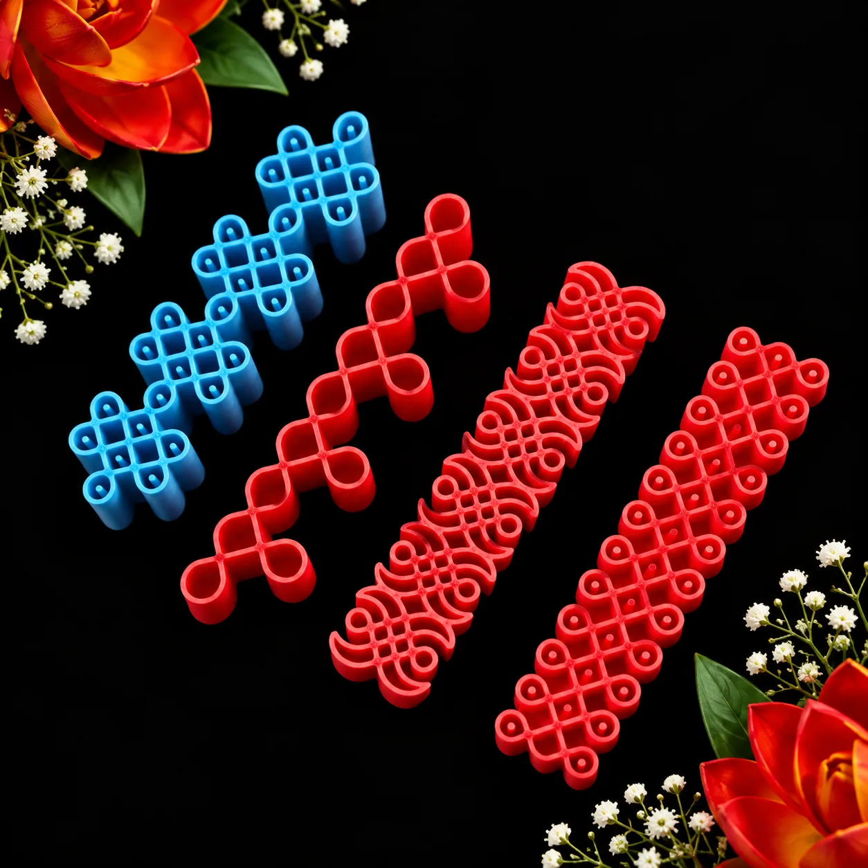 Kolam Borders Stamps