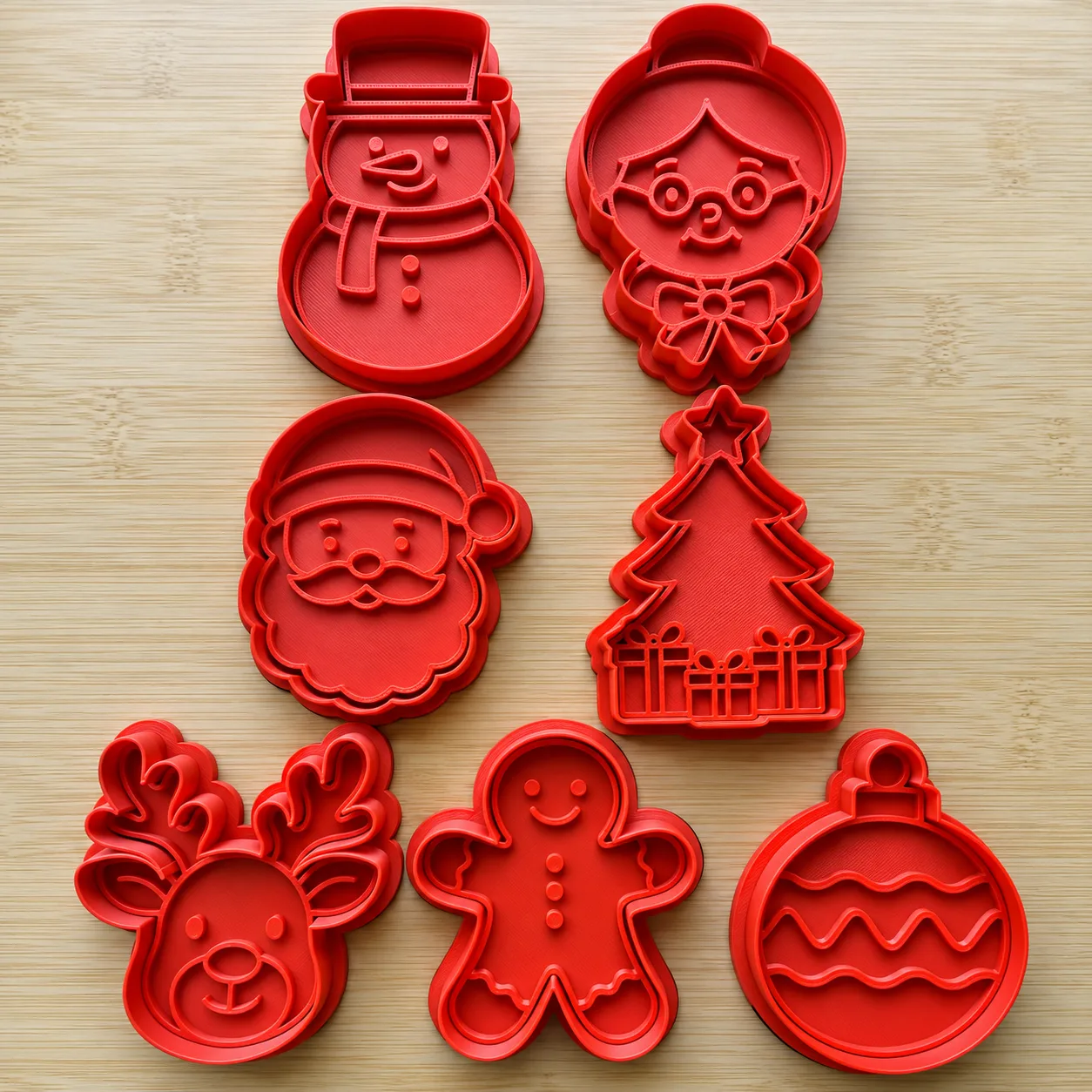 3D Christmas Theme Cutters-0001