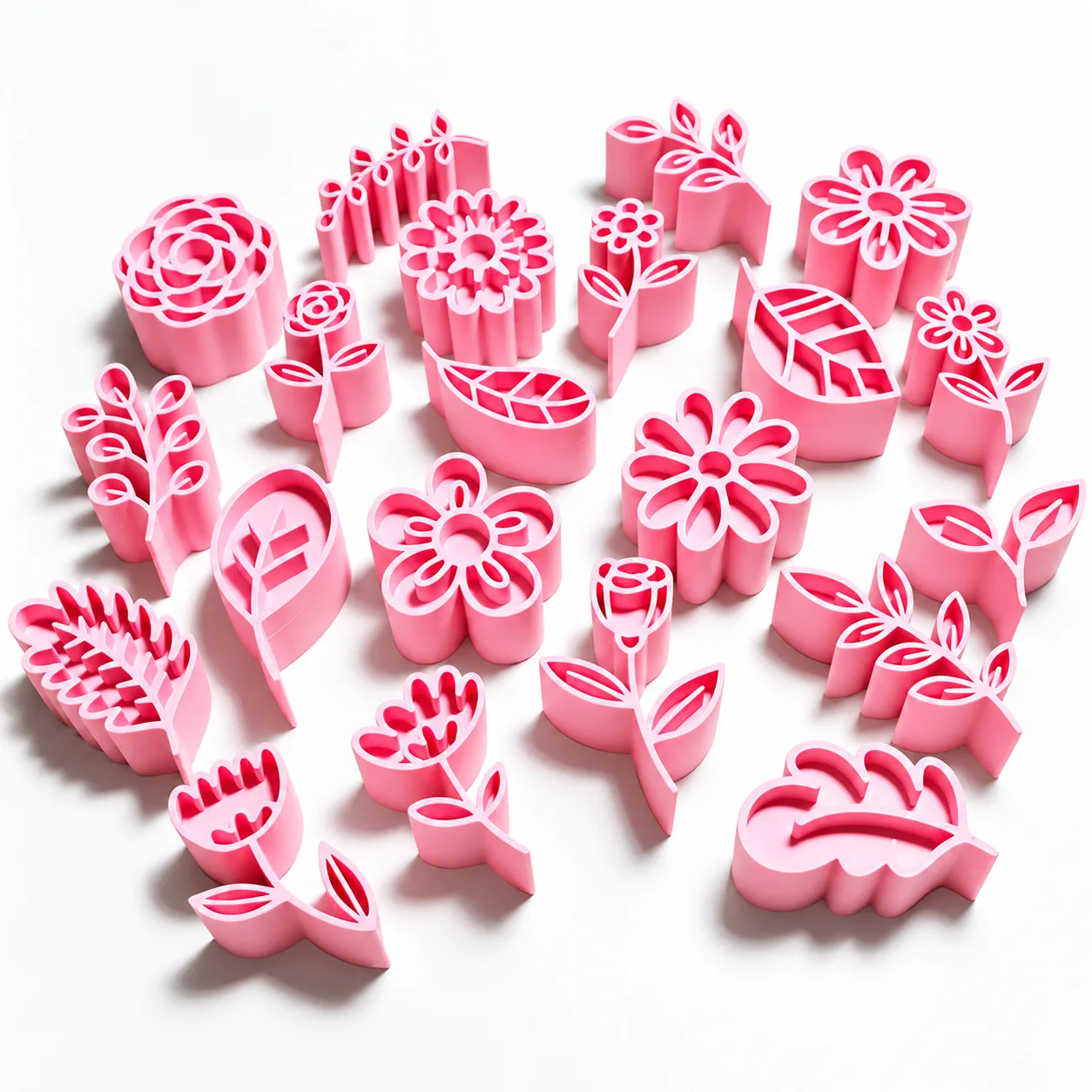 Leaf and Flower Stamps